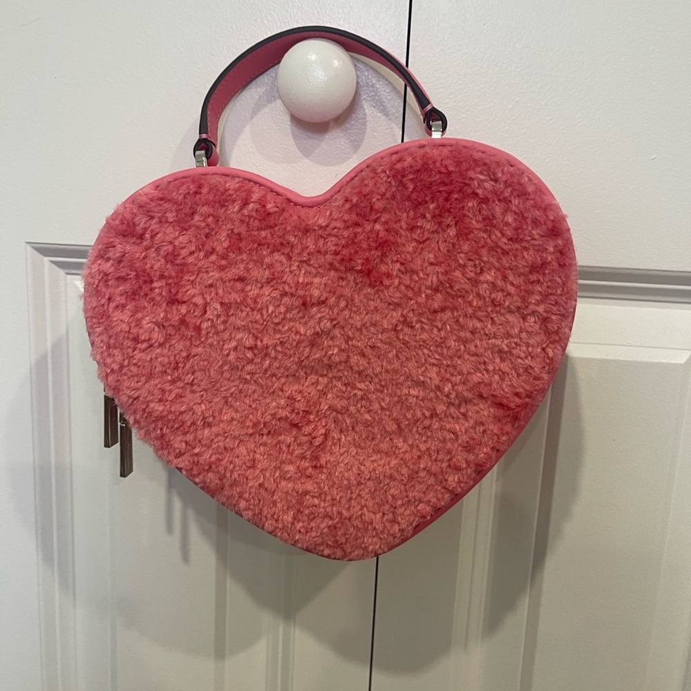 Kate Spade Heart Shaped Purse Pink